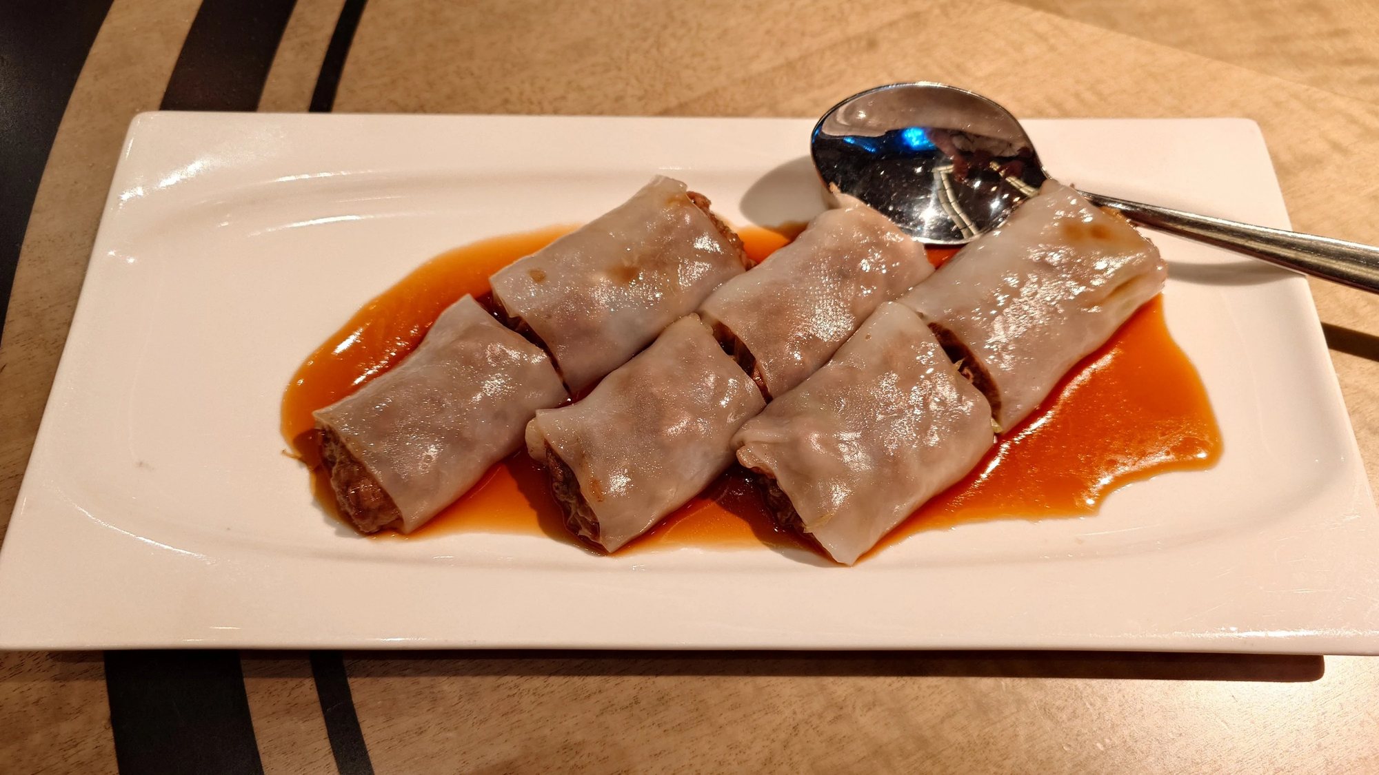 Rice rolls at Jiang-Nan Chun